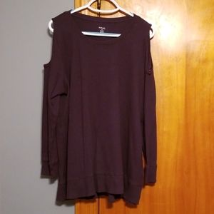 ❄Style & Co Womens Plus Size Cold Shoulder Sweater